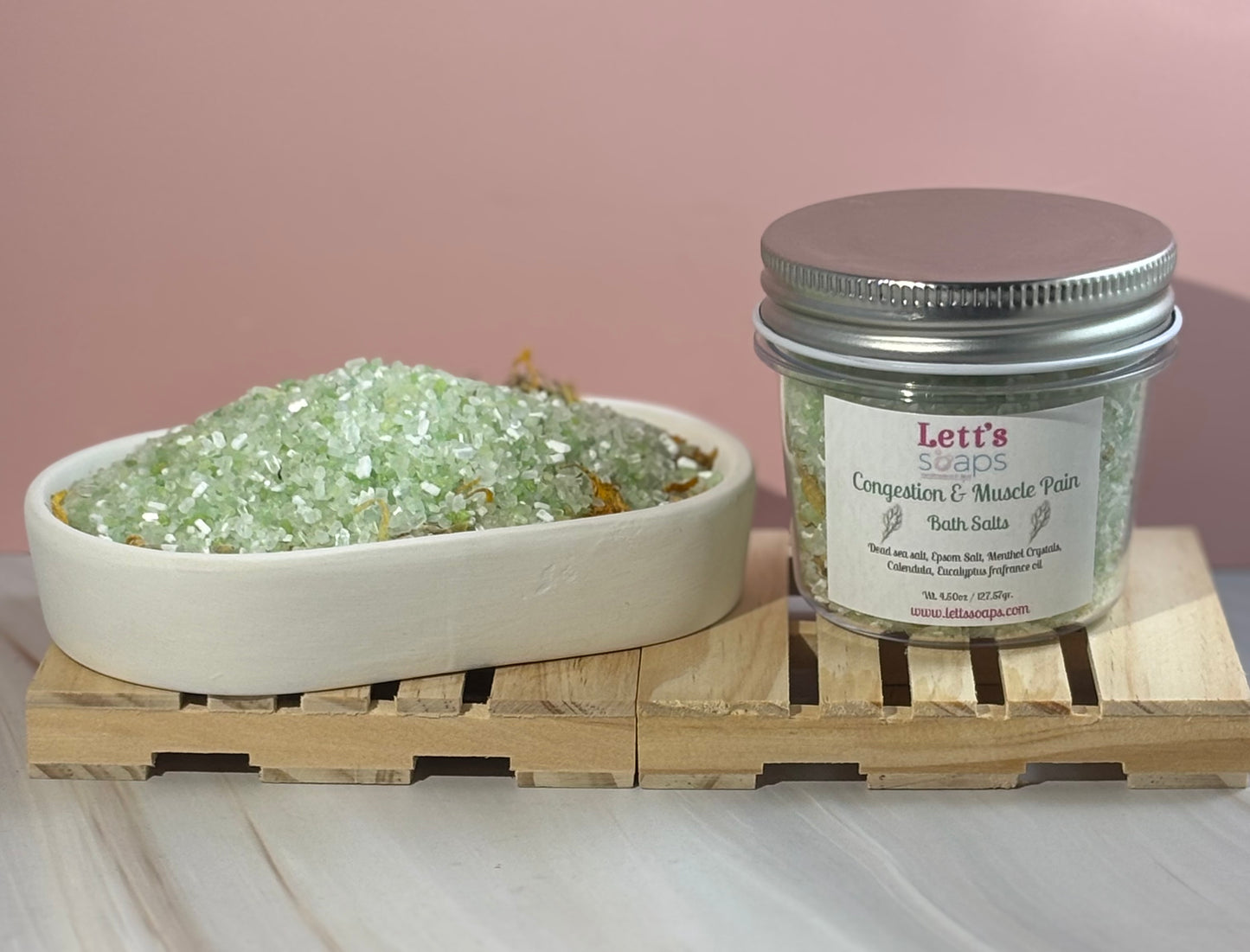Congestion & Muscle Pain Bath Salts