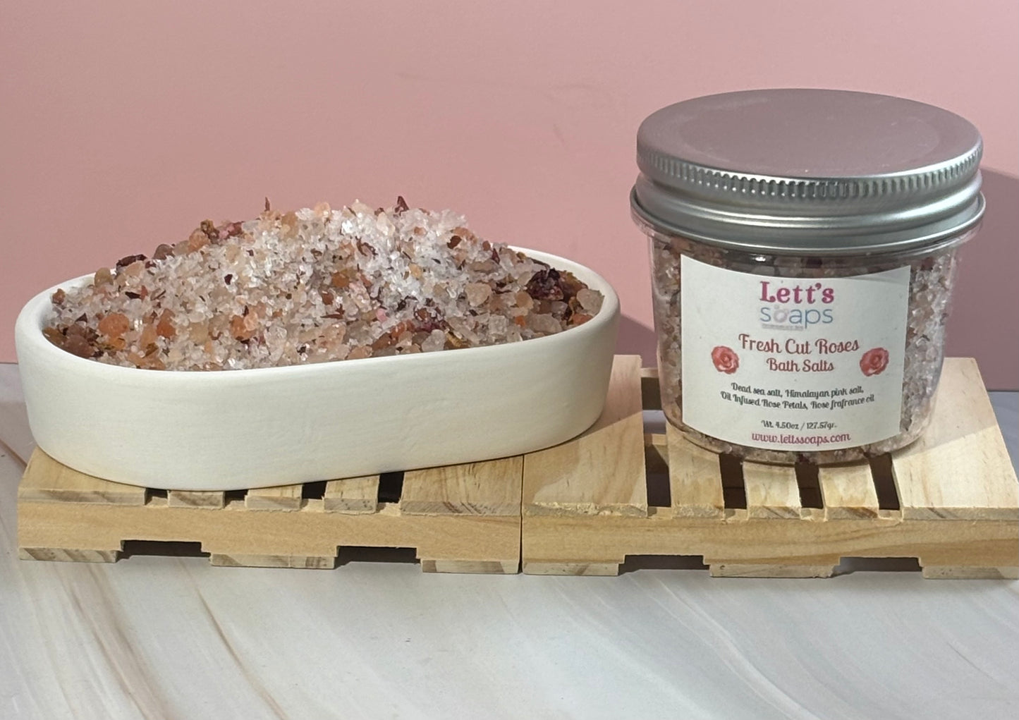 Fresh Cut Roses Bath Salts