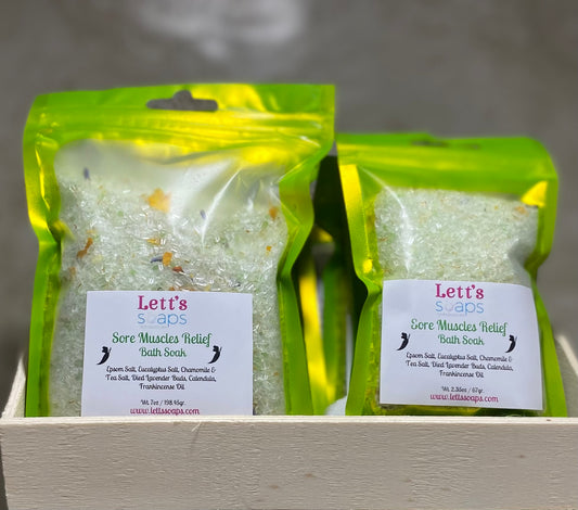 Sore Muscles Relief Bath Soak